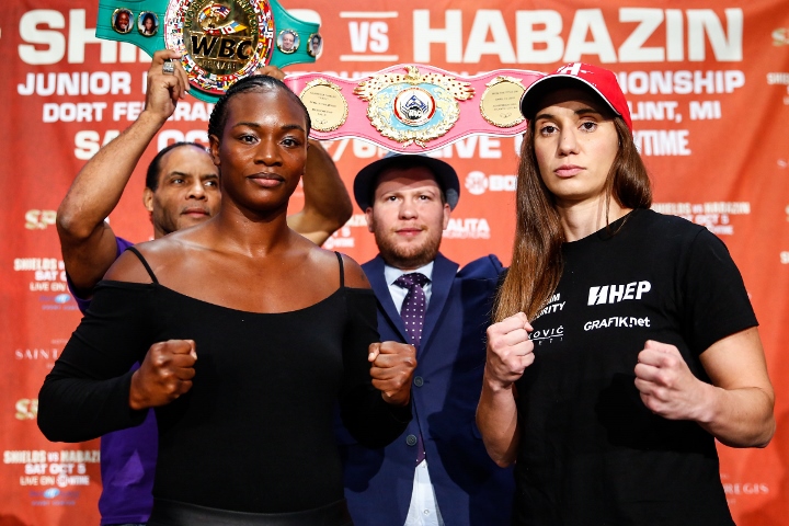 Habazins Trainer Assaulted Claressa Shields Fight Canceled Boxing News